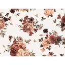 pink og hvidt non-woven tapet Designwalls FlowerBouquet roser 
