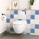 Azulejos Adhesivos Florales de todo tipo en estilo casa de campo - lote de 12