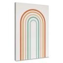 Lærredsprint - Boho Rainbow