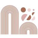Wallsticker Geometrisk - Abstrakte former med halvbue