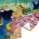 Goed Blauw - Underwater - Rundt Fototapet - vliesetapet/selvklæbende non-woven tapet