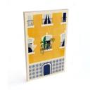 Cuadro de madera fachada Lisboa - Tomljanovic