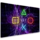 Canvas print 3 dele, knapper til controlleren