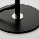Tischleuchte Lasse, schwarz, 35,5 x 20,3 cm, Metall Pilzlampe
