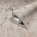 Ikke-vævet tapet med skinnende glans i beige betonlook