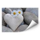 Poster autocollant - W - Fleurs d'Amour