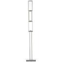 Stehleuchte Sia, metallic, 157 x 27 cm, Metall Stehlampe, dimmbar