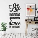 Life isn't about....wallsticker