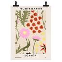 Póster NKTN - Mercado de las flores de Londres