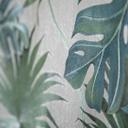 SCHÖNER-WOHNEN non-woven tapet, blomstertapet hvid, grøn