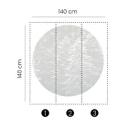 Hazy Pines digitalt tapet i 1,4 m x 1,4 m Fashion for Walls 4 af Guido Maria Kretschmer