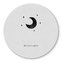 Tableau sur verre rond Orara Studio - Moonlight 