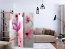 Rumdeler - Symfoni af blomster i pink, 3-delt
