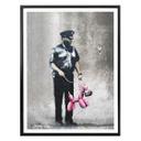 Plakat Banksy - Police Guard Pink Balloon Dog