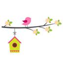 Forårsbudbringer wallsticker