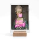 Akrylglas borddekoration Marie Antoinette: I never said that - Grace Digital Art