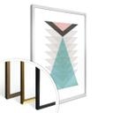 Plakat - Nouveauprints - Totem og aqua i pink