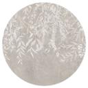 Muursticker Elegante wilgentakken in beige - Ms Tiff - Rond