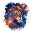 Wall Sticker Heine - Strong Lion