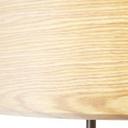 Stehleuchte Michael, beige, 161,5 x 38 cm, Holz Stehlampe, dimmbar