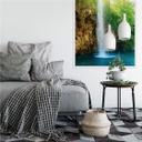Poster autocollant - W - Cascade