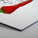 Hexagon - Alu-Dibond - Chili