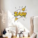 Wallsticker -  Comic Soundeffect - Zap!