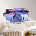 3D Wallsticker sø-panorama