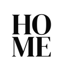 Poster à personnaliser Home