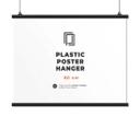 Plakatramme - sort - 80 cm