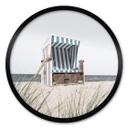 Poster Inselglück an der Ostsee - Rund