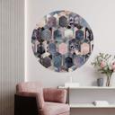 Muursticker Fredriksson Rond - Pink Dream