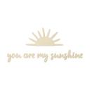 Decoración mural habitación infantil sol - You are my sunshine - madera de álamo