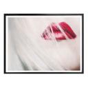 Póster Labios rojos