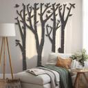 MDF-dekoration Birch Trees and Birds