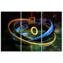 Canvas print 3 dele, knapper til controlleren