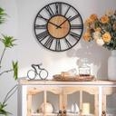 Horloge murale moderne avec chiffres romains Ø40 cm
