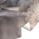 Fototapet - Rundt Bela - Vinterlandskab - vliesetapet/selvklæbende non-woven tapet