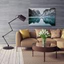 Canvasbillede, Bjerglandskab natur