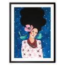 Póster Mujer bajo el cielo estrellado - Hülya
