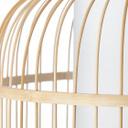Pendelleuchte Charlie, braun, 150 x 30 cm, Bambus Pendellampe