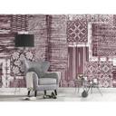Architects Paper Papier peint photo Atelier 47 Patchwork oriental taupe, violet