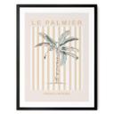 Póster Palmera en la Costa Azul - Grace Digital Art