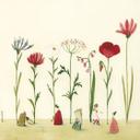 Keukenachterwand Leffler – Eenzame Bloem