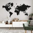 Verdenskort - wallsticker