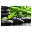 Poster - Black Zen Stones