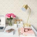 Tapet med mønster Art Deco blomster