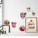 Leffler Wallsticker - Drømmekopper