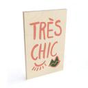 Cuadro de madera 1X Studio - Très chic