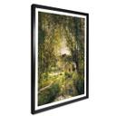 Póster Daubigny - Paisaje con luz solar